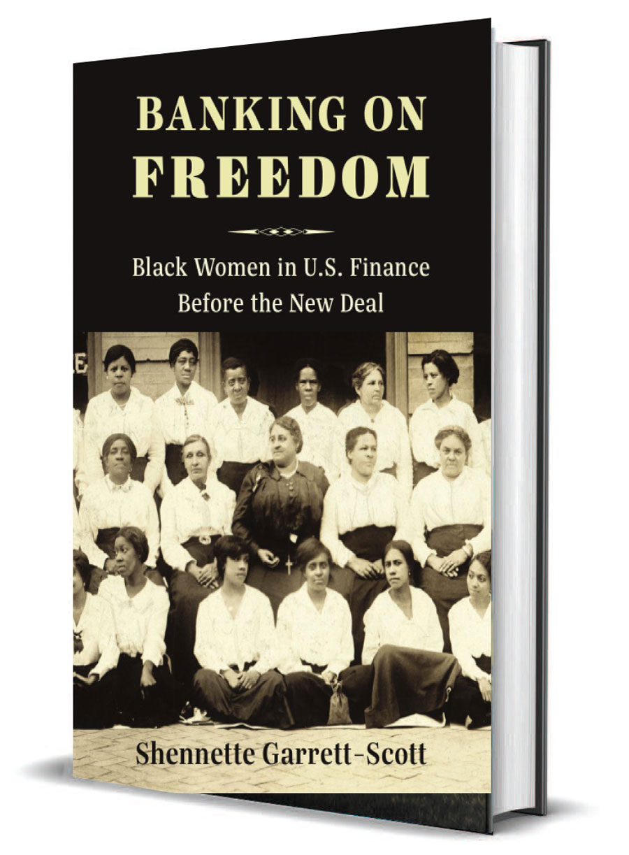 Banking on Freedom by Shennette Garrett-Scott book cover