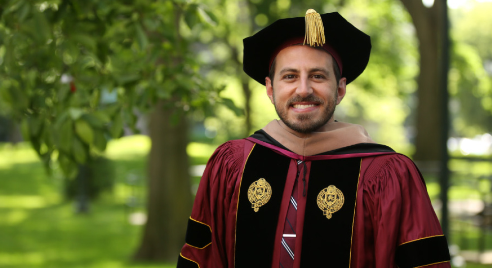 PhD Program Celebrates First Graduate