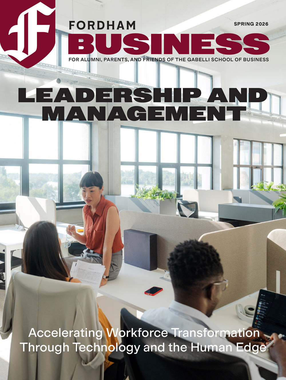 Fordham Business Spring 2026 Cover